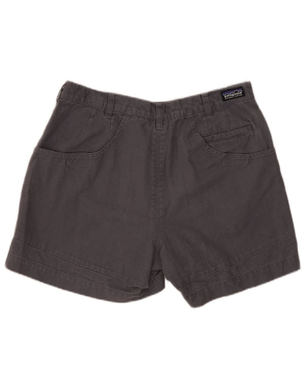 Patagonia Herren Chino-Shorts W34 Large Grau Baumwolle