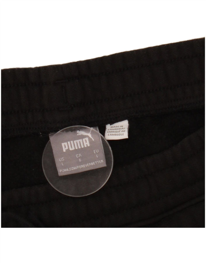 PUMA Herren Graphic Sport Shorts Large Schwarz