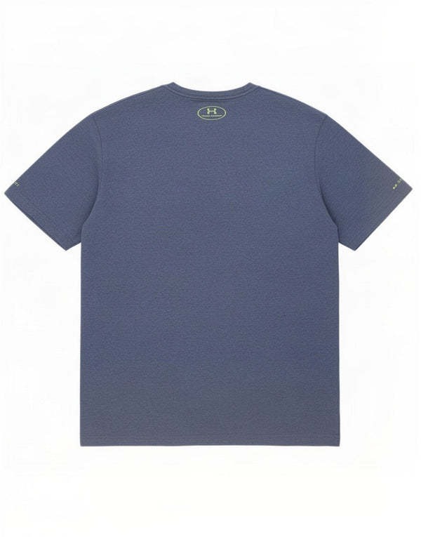 Under Armour Herren Heat Gear T-Shirt Top Large Marineblau
