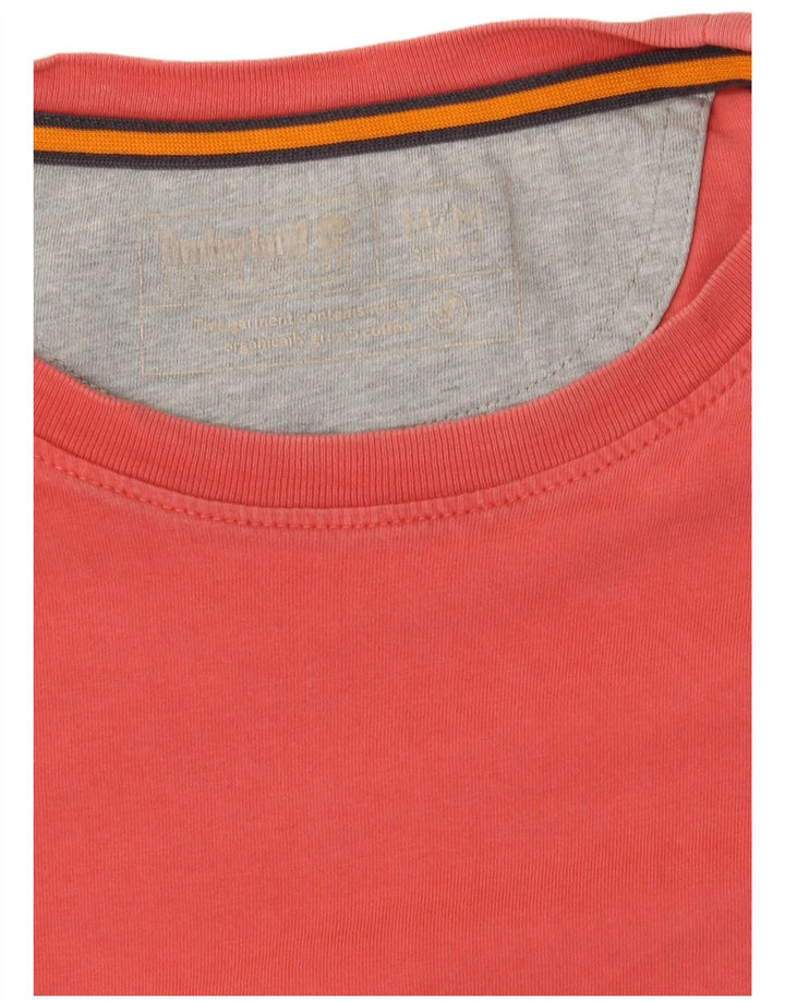 Timberland Herren Slim Fit T-Shirt Top Mittelorange