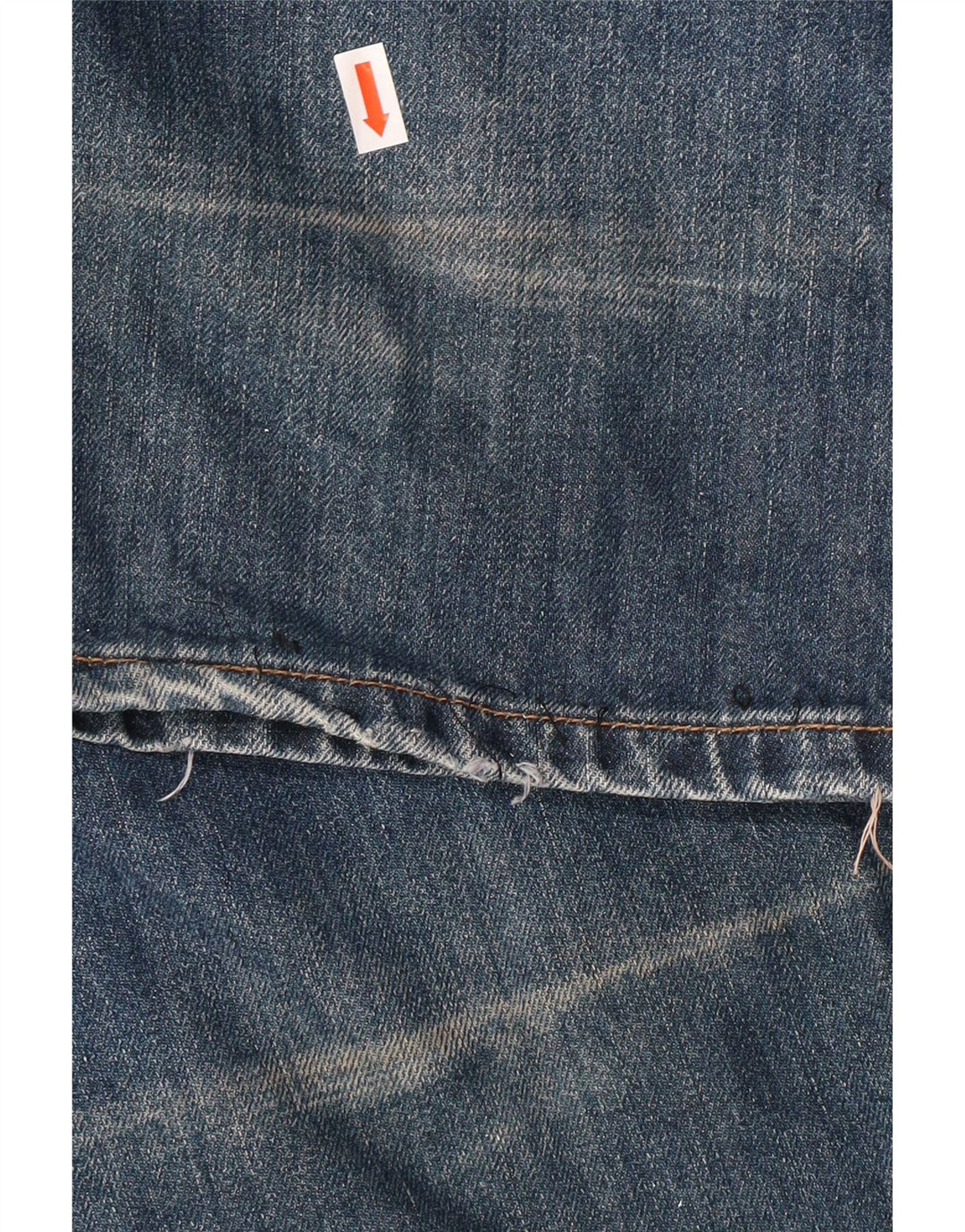 LEVI'S Herren 506 Straight Jeans W36 L34 Blaue Baumwolle