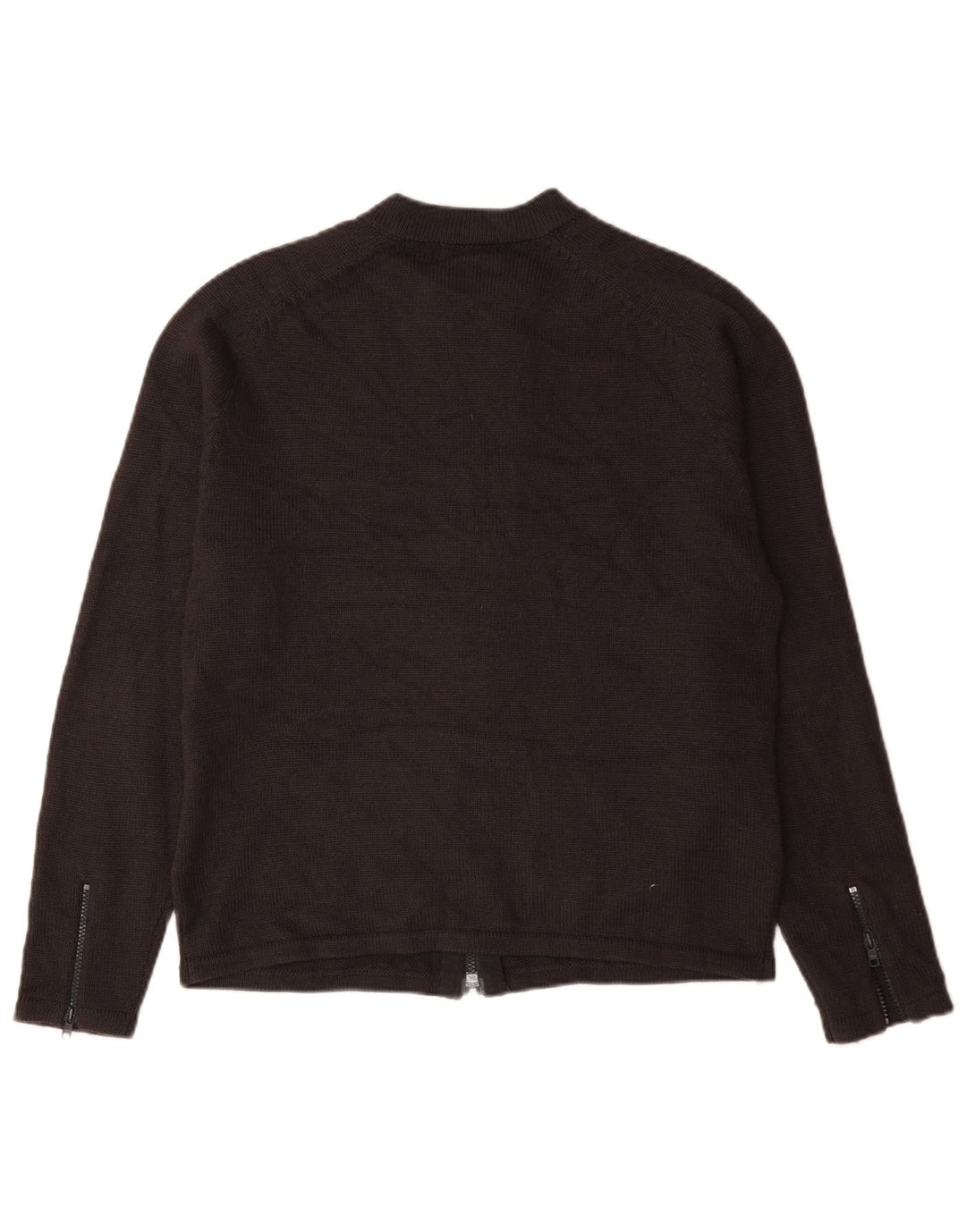 Reiss Herren-Cardigan-Pullover, großes graues Acryl