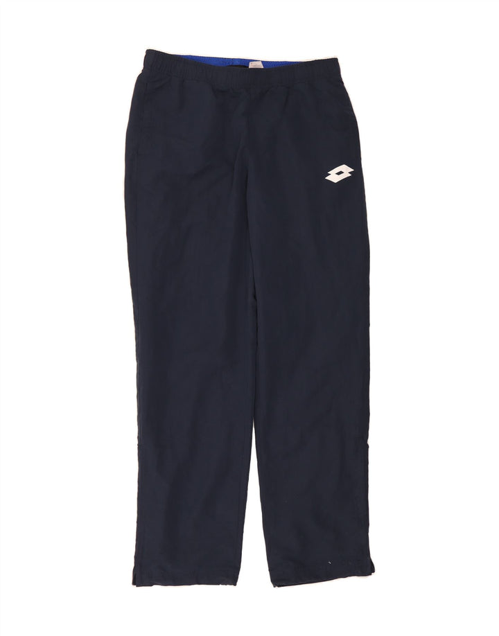 LOTTO Mens Tracksuit Trousers Large  Navy Blue Polyester Vintage Lotto and Second-Hand Lotto from Messina Hembry 