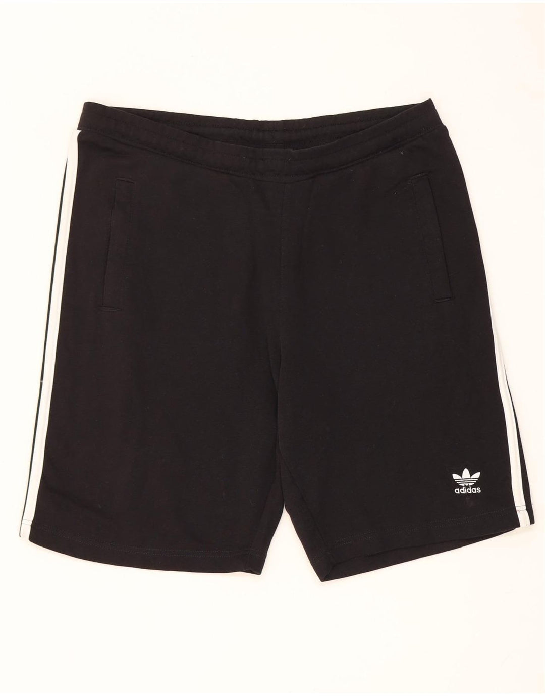 Adidas Herren Sport Shorts Große schwarze Baumwolle