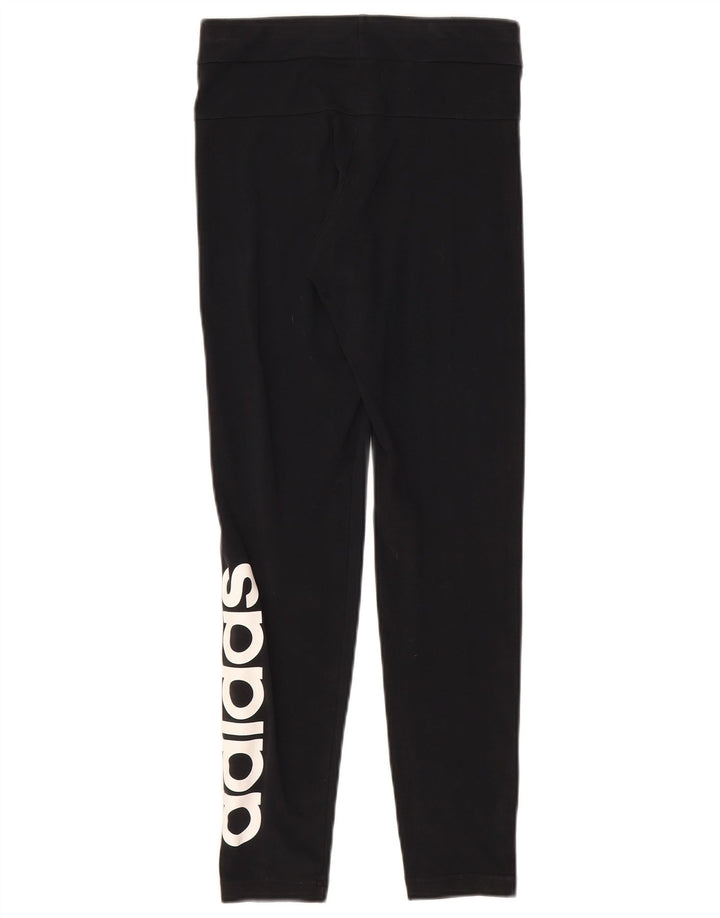 Adidas Damen Graphic Leggings Medium Schwarz Sport
