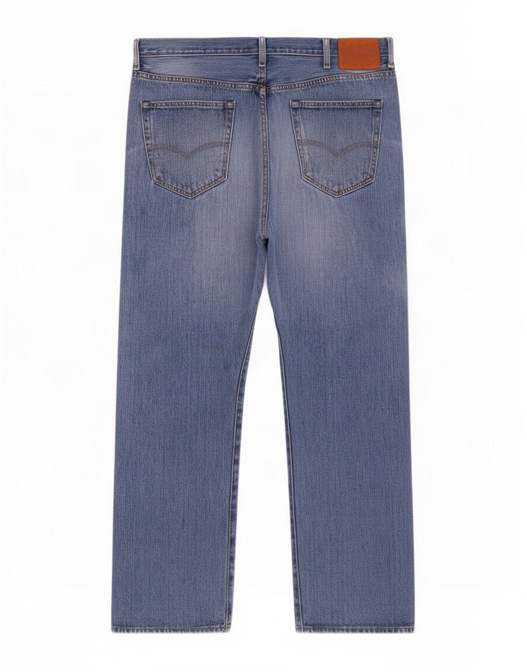 Levi's Herren Straight Jeans W40 L32 Blaue Baumwolle