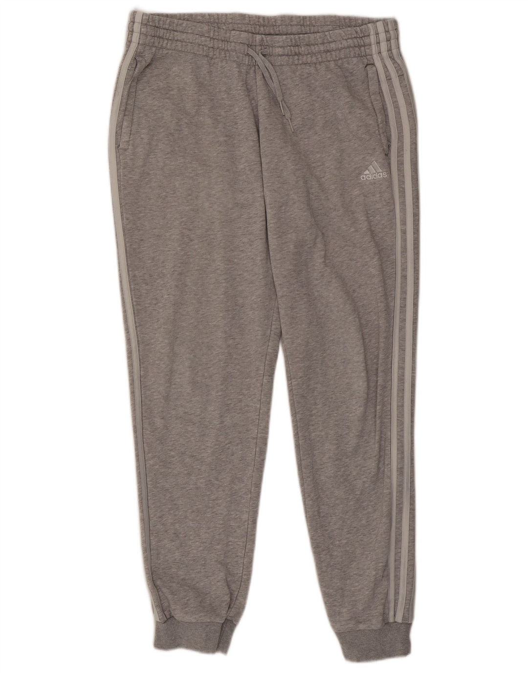Adidas Damen-Trainingshose, Jogginghose, Größe L, Grau