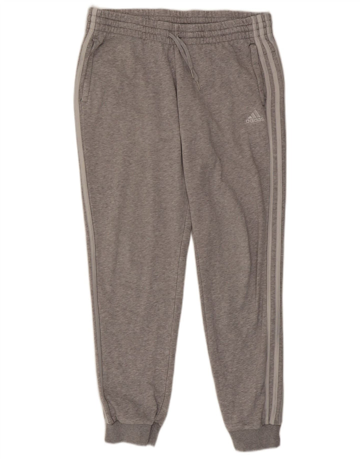 Adidas Damen-Trainingshose, Jogginghose, Größe L, Grau