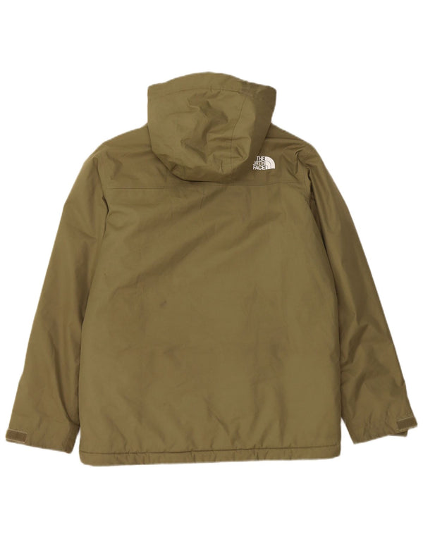 The North Face Jungen-Windbreakerjacke mit Kapuze, 11–12 Jahre, Größe L, Khaki