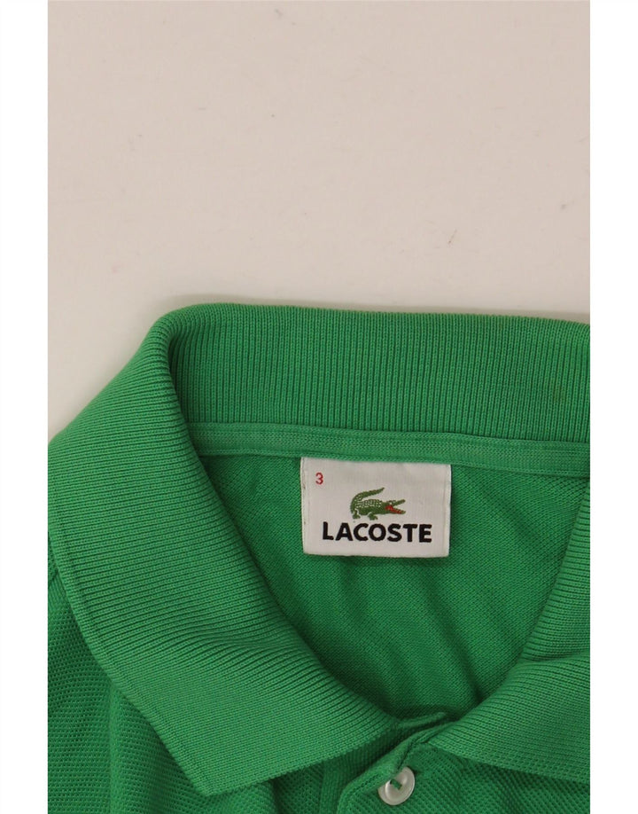 LACOSTE Herren-Poloshirt, Größe 3, klein, grün