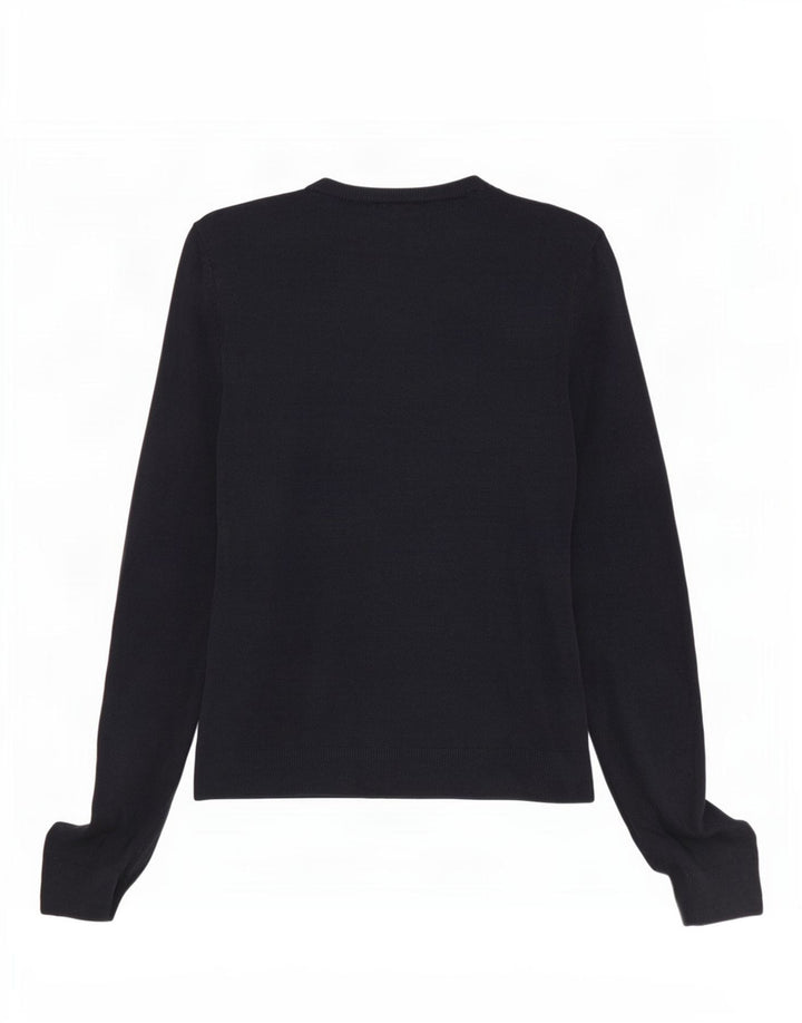 Marks & Spencer Herren-Pullover mit Rundhalsausschnitt, 2XL, Marineblau, Acryl