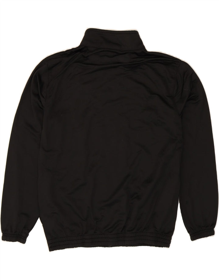 LOTTO Womens Tracksuit Top Jacket UK 18 XL Black Polyester Vintage Lotto and Second-Hand Lotto from Messina Hembry 