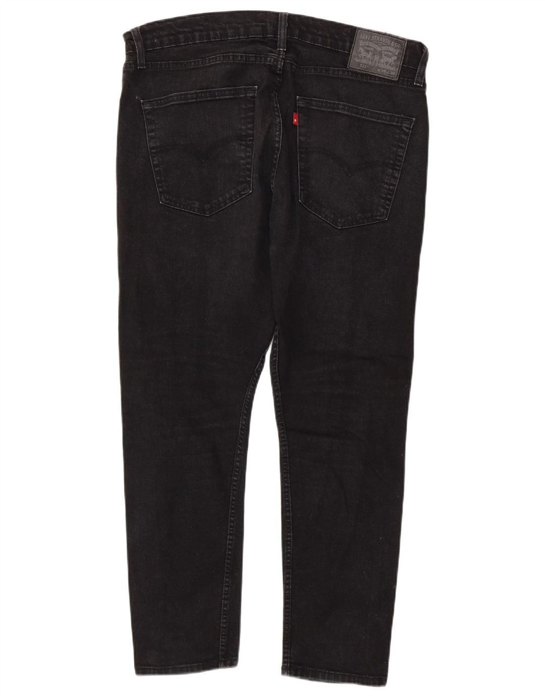 Levi's Herren 512 Slim Tapered Jeans W36 L30 Schwarze Baumwolle