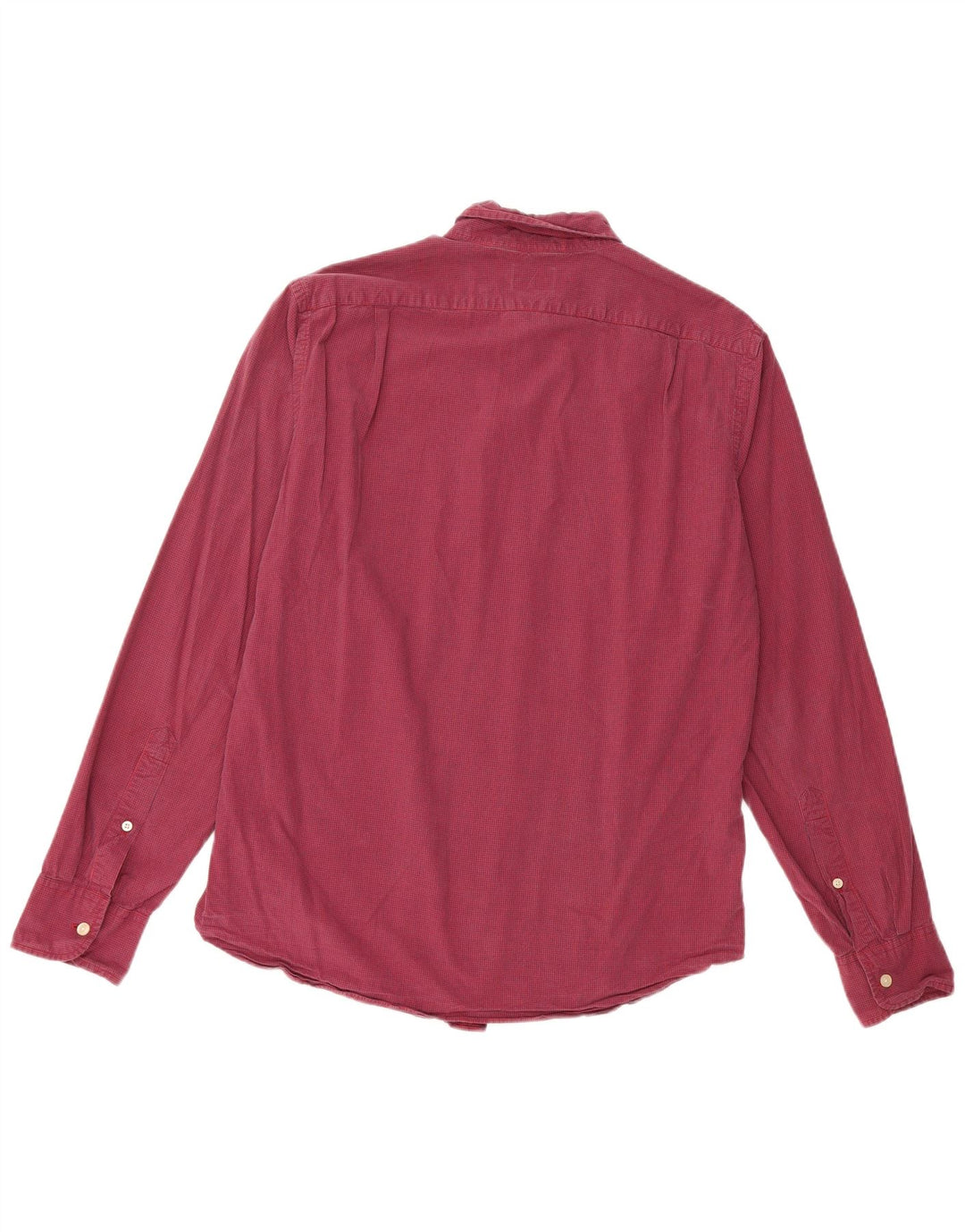 Maßgeschneidertes Slim-Fit-Hemd für Herren von J. CREW aus mittelroter Karo-Baumwolle