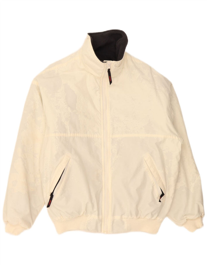 Musto Herren Bomberjacke UK 38 Medium Off White Polyester