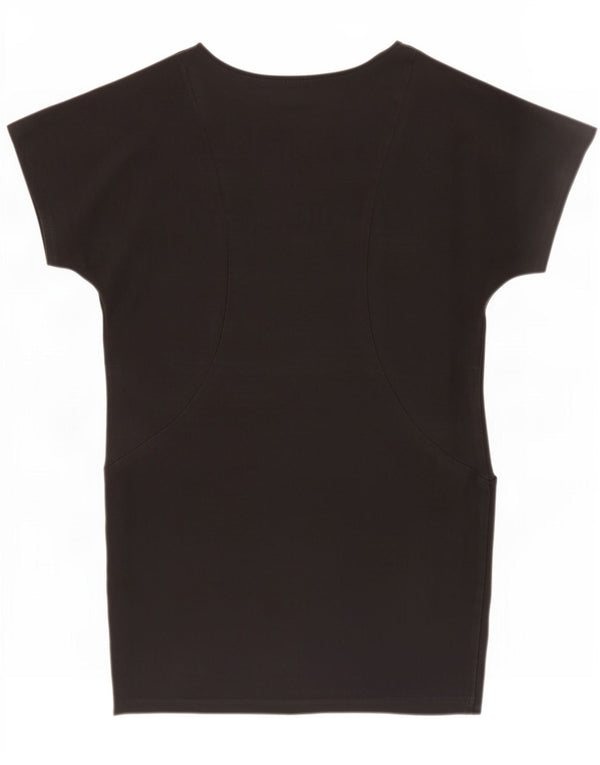 Zara Damen Bubble Kleid UK 16 Large Schwarz