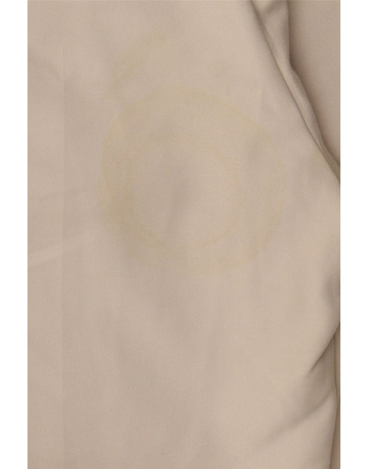 Zara Damen Tapered Chino Hose Medium W28 L27 Beige