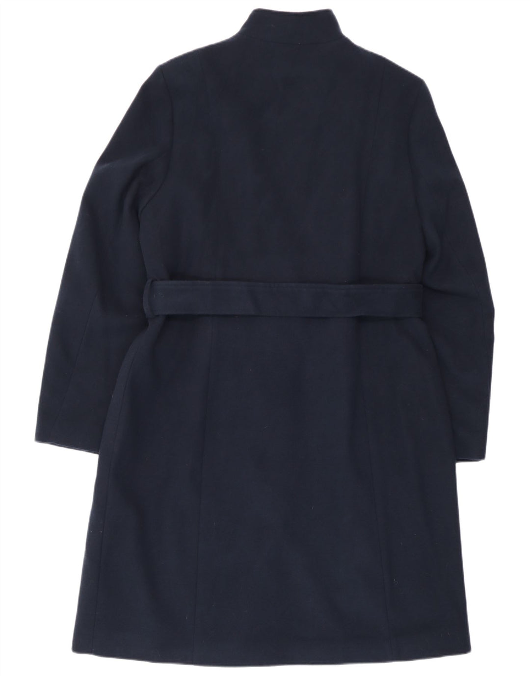 Marks & Spencer Damenmantel UK 16 Large Marineblau Polyester