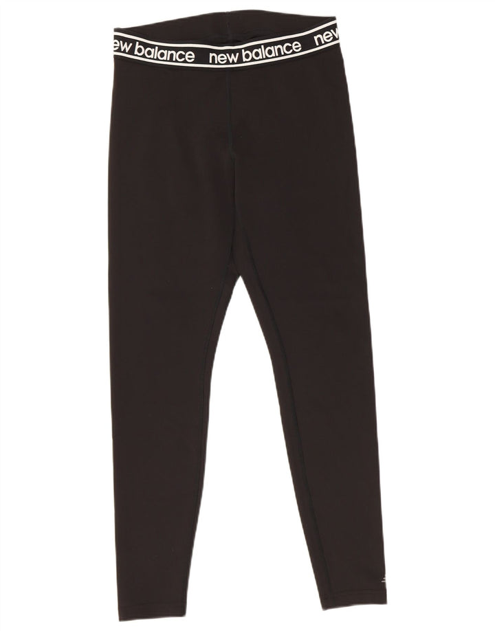 New Balance Damen-Grafik-Leggings, Größe M, W28, L27, Schwarz