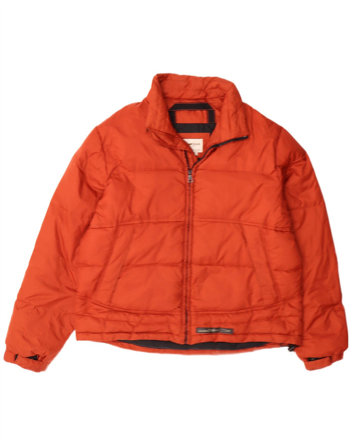 GAS Herren Basic Kapuzenjacke UK 2XL Orange Polyamid