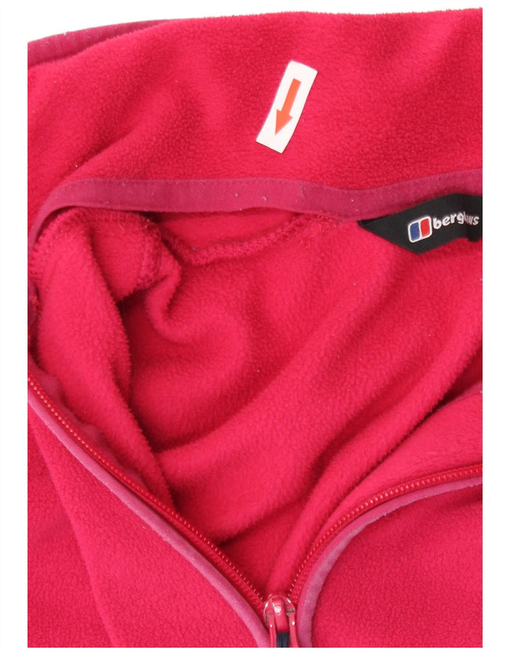 Berghaus Damen Fleecejacke UK 12 Mittelrosa Polyester