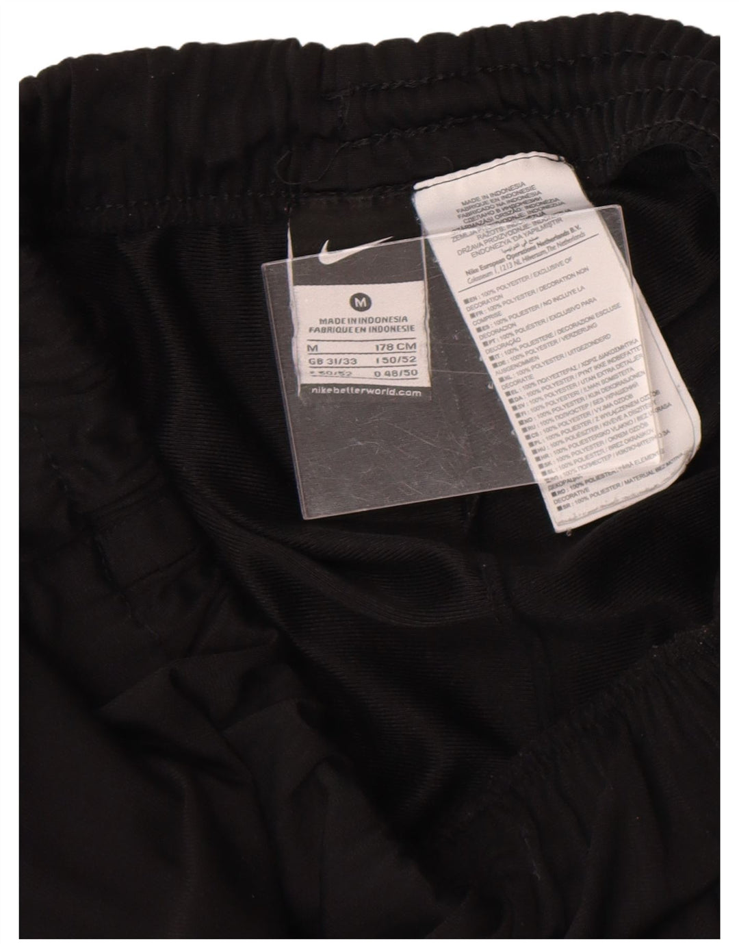 Nike Herren-Trainingshose, Jogginghose, Mittelschwarz, Polyester