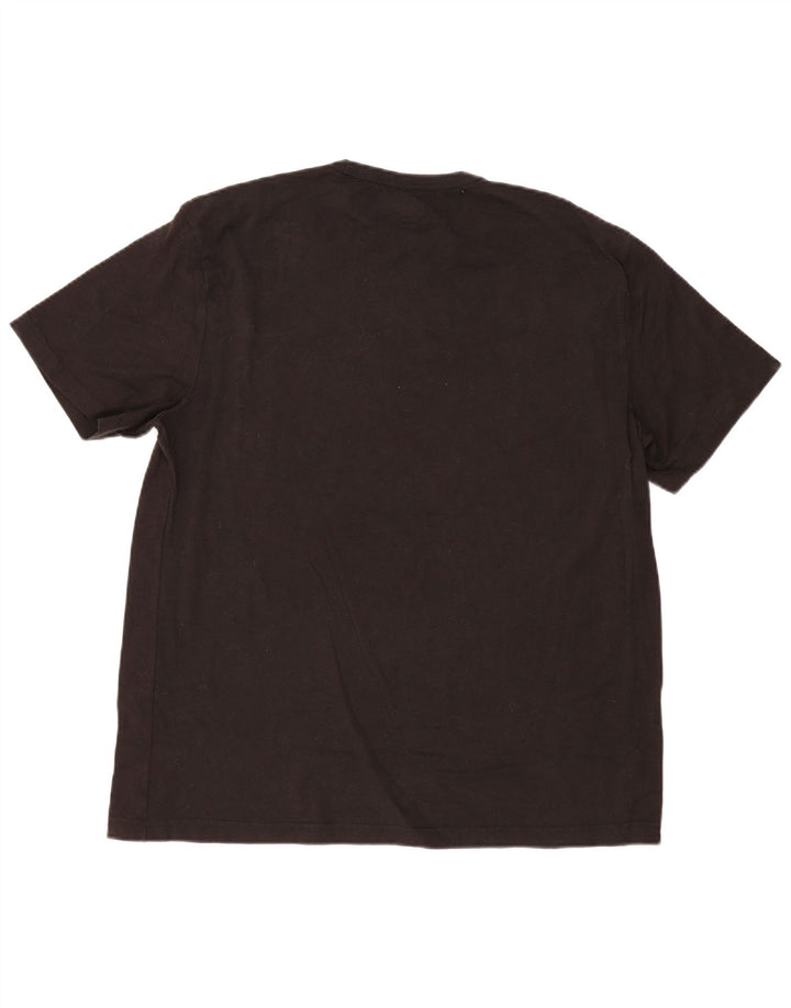 Lee Herren T-Shirt Top XL schwarz gestreift aus Baumwolle
