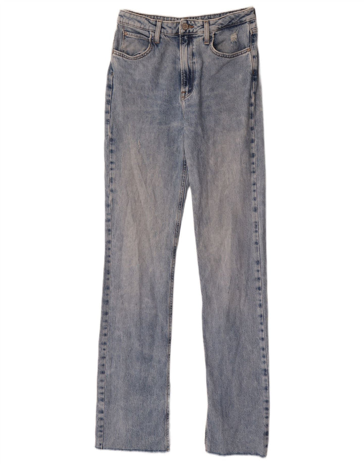 Zara Damen Slim Jeans EU 38 Small W28 L34 Blau