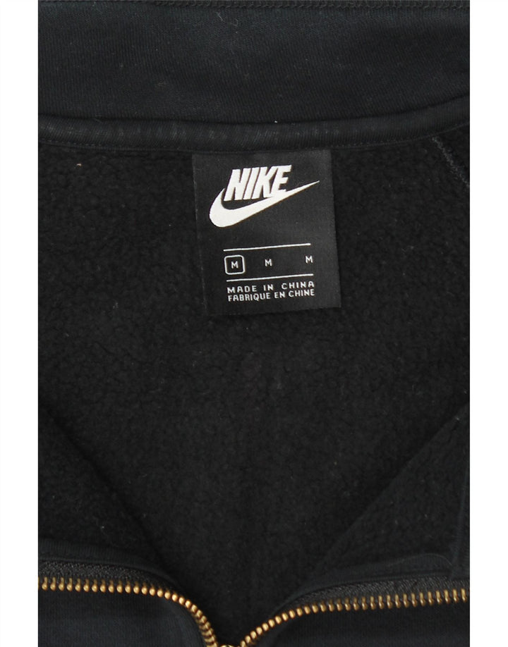 Nike Damen-Sweatshirt mit grafischem Reißverschluss und Reißverschluss, Gr. 14, mittleres Marineblau