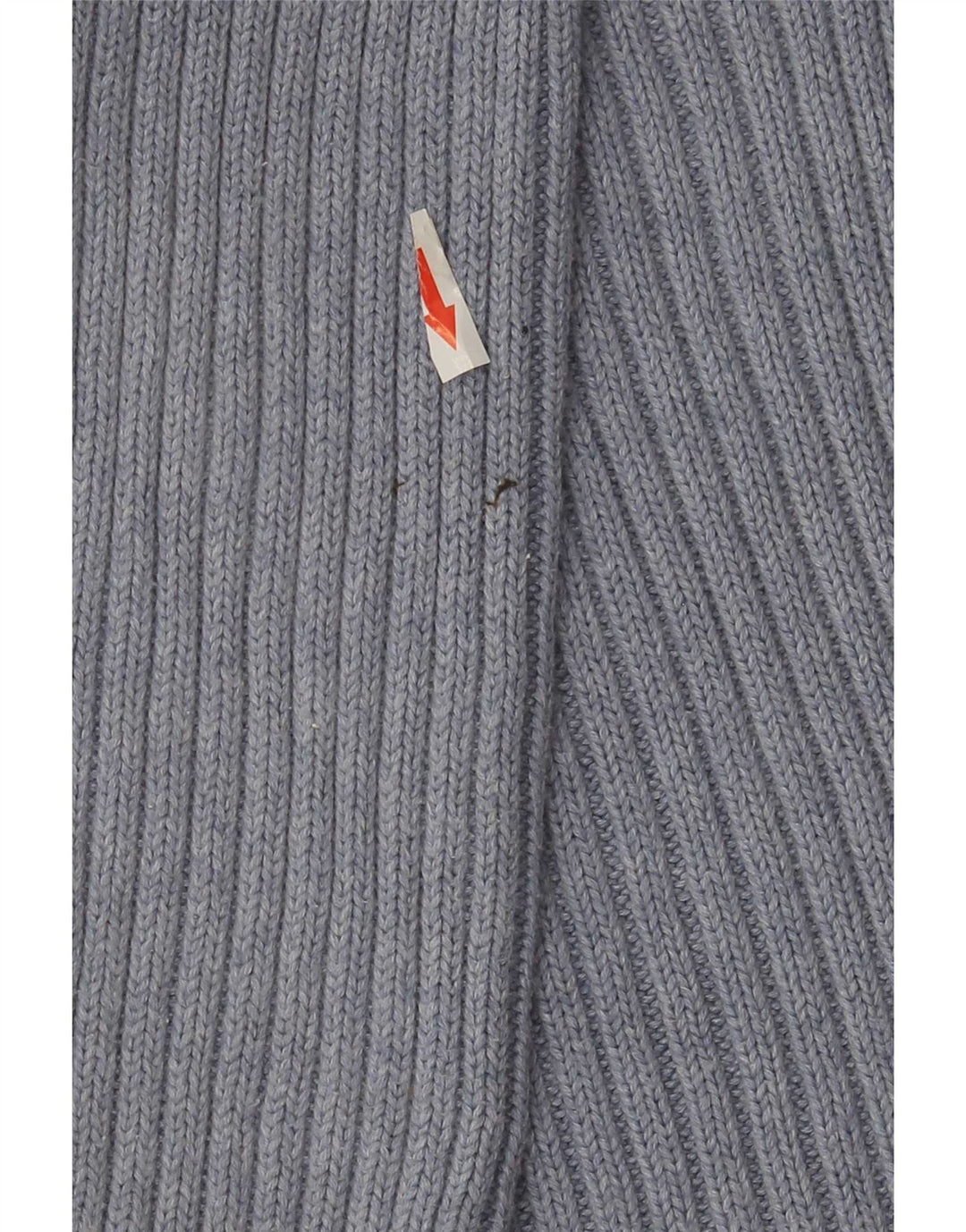 Marks & Spencer Herren-Pullover mit Rundhalsausschnitt, mittelblaue Baumwolle