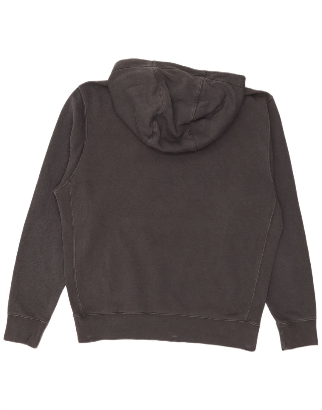 Nike Herren-Kapuzenpullover mit Grafik, mittelgraue Baumwolle