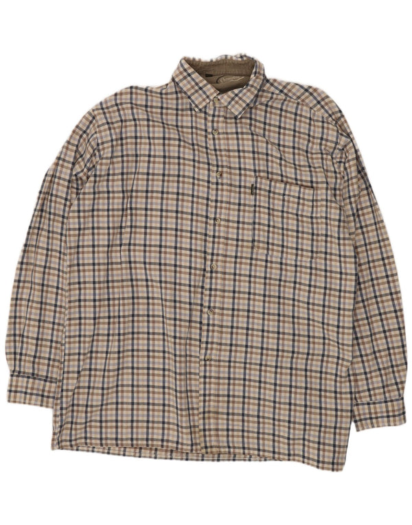 Champion Herren-Flanellhemd XL, mehrfarbig, Gingham-Baumwolle