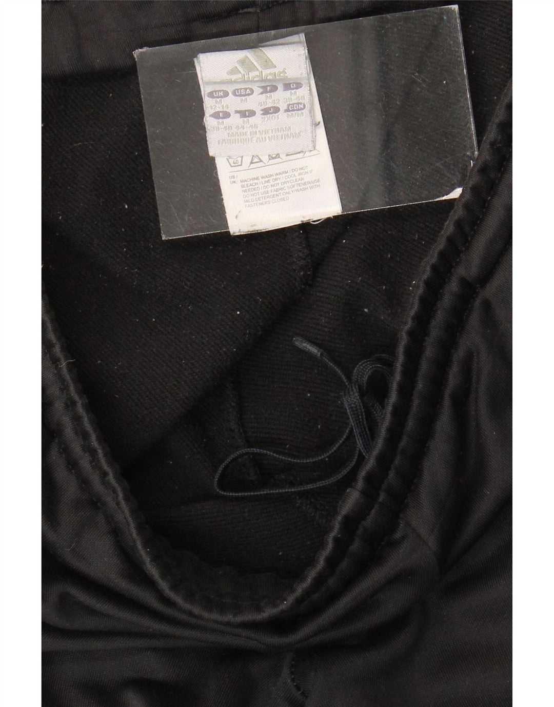 Adidas Damen-Trainingshose UK 12/14 Mittelschwarzes Polyester