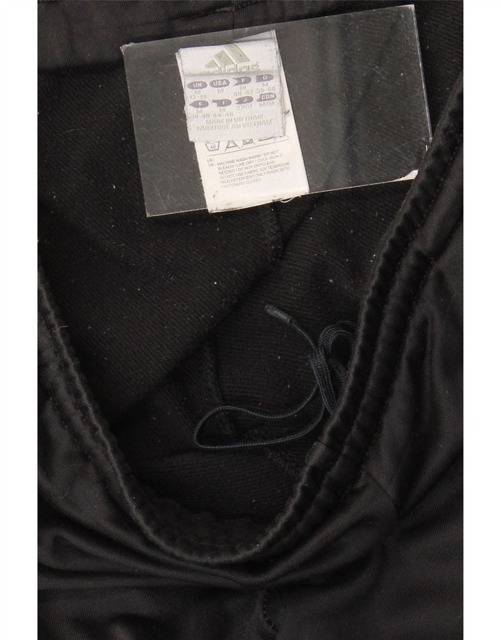 Adidas Damen-Trainingshose UK 12/14 Mittelschwarzes Polyester