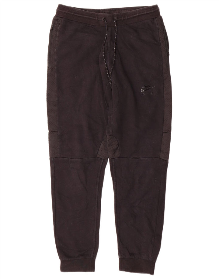 Nike Herren-Trainingshose, Jogginghose, Größe S, Schwarz, Baumwolle