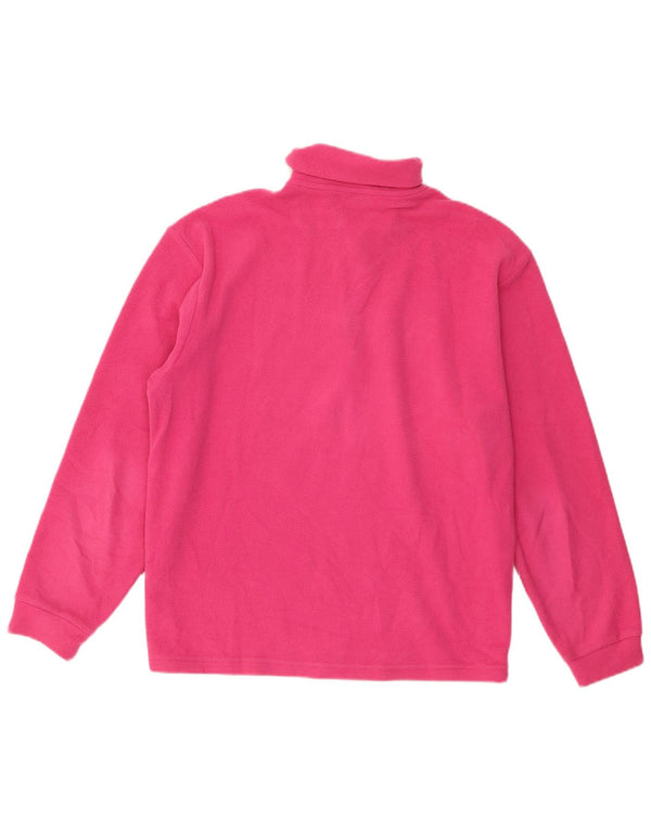Invicta Damen-Fleecepullover mit Reißverschluss, UK 14, Mittelrosa, Polyester
