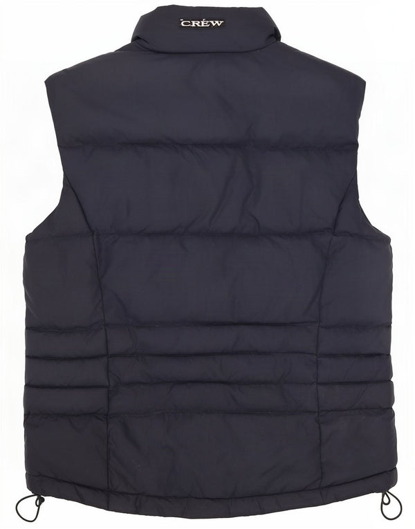 Crew Clothing Wattierte Damenweste UK 12 Medium Marineblau Nylon