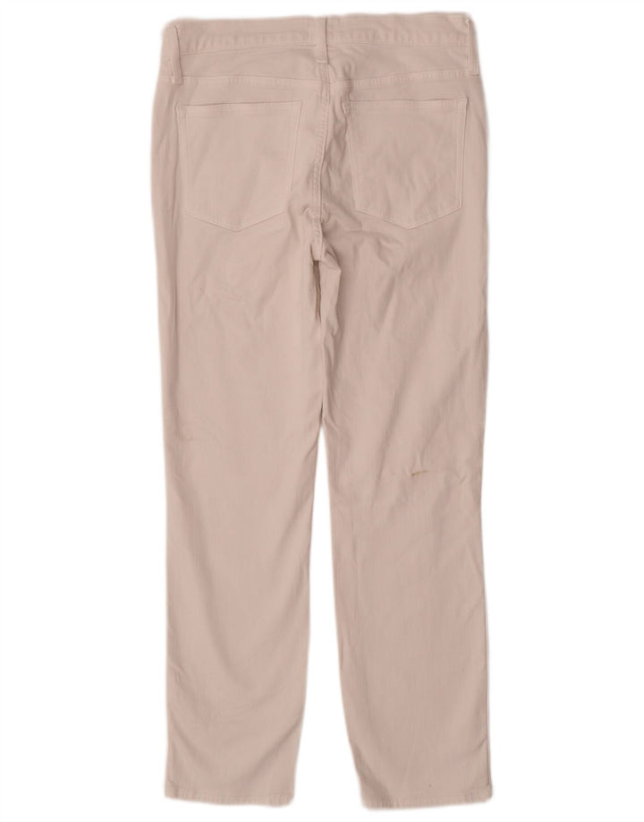 J. Crew Damen Gerade Freizeithose W29 L28 Weiß