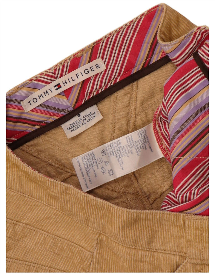 Tommy Hilfiger Damen Cordrock US 8 Medium W32 Beige Baumwolle