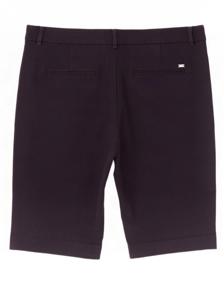 Tommy Hilfiger Damen Chino-Shorts W30 Mittelmarineblaue Baumwolle