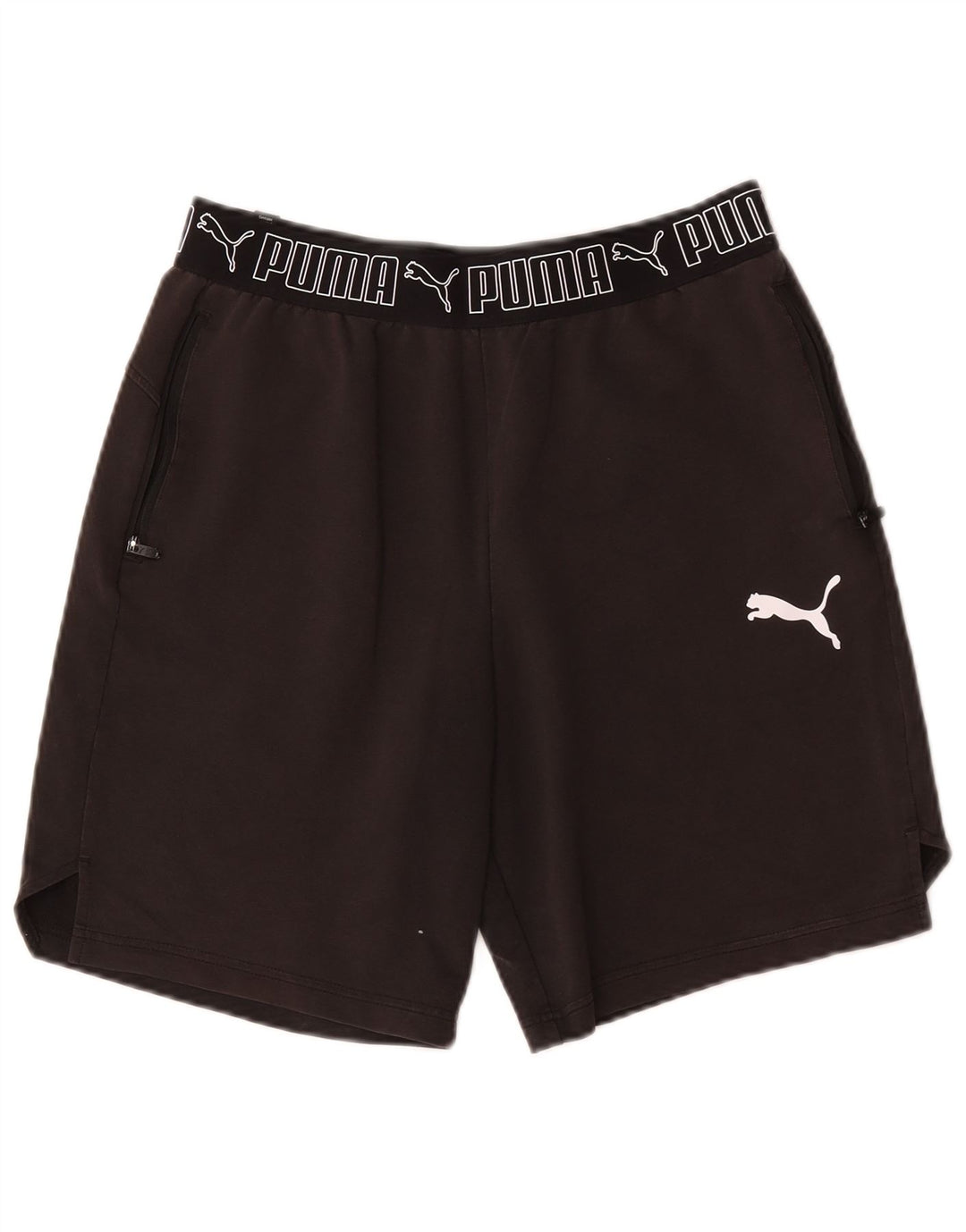Puma Herren Graphic Sport Shorts Mittelschwarze Baumwolle