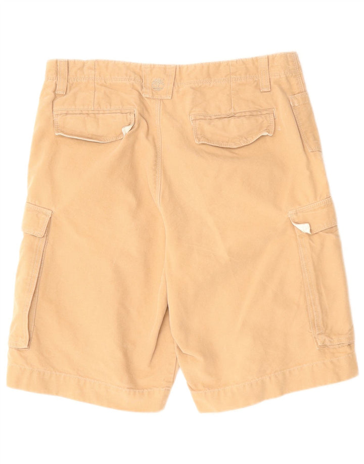TIMBERLAND Herren Cargoshorts W32 Mittelbeige Baumwolle