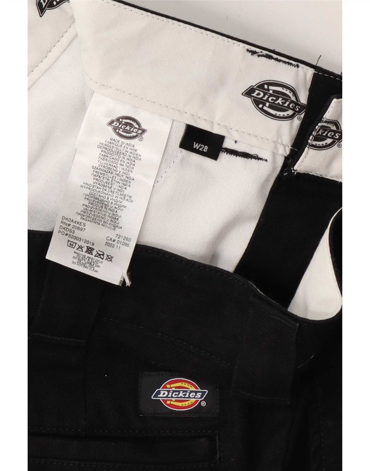 Dickies Herren-Chinoshorts W28 Small aus schwarzer Baumwolle