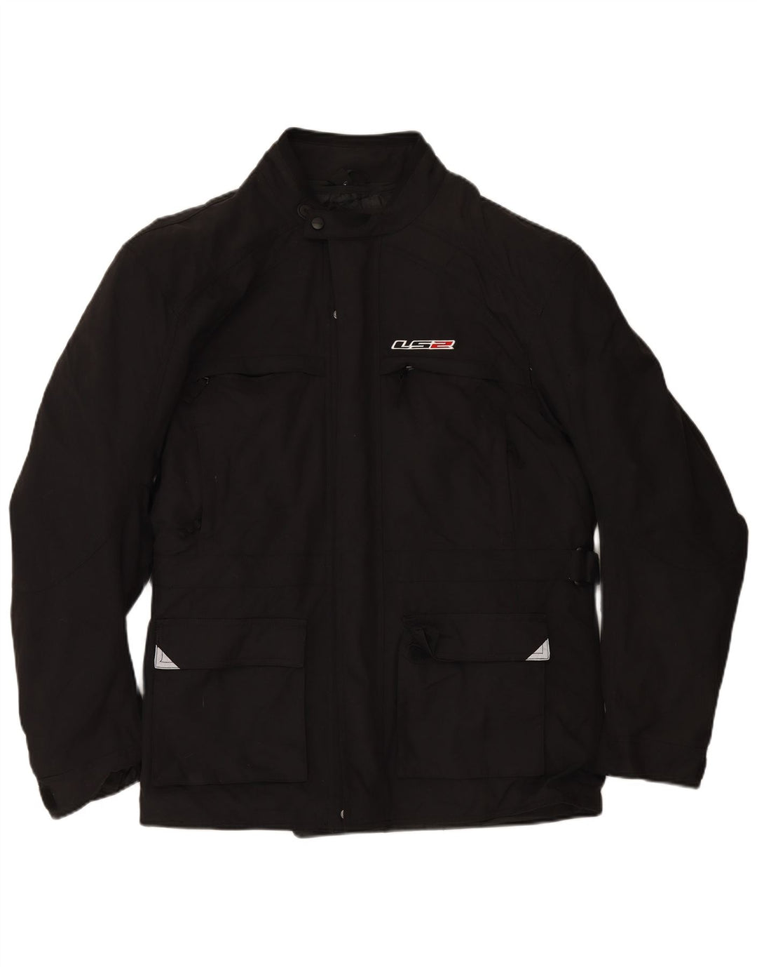 LS2 Mens Apparel Graphic Racer Jacke UK 48 4XL Schwarz Polyamid