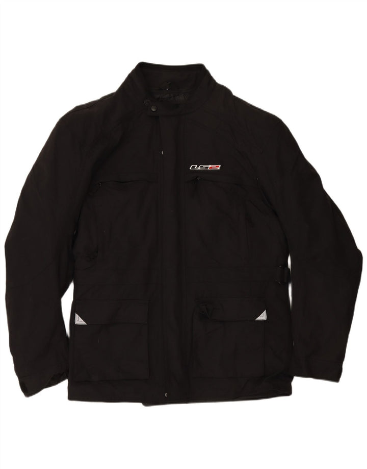 LS2 Mens Apparel Graphic Racer Jacke UK 48 4XL Schwarz Polyamid