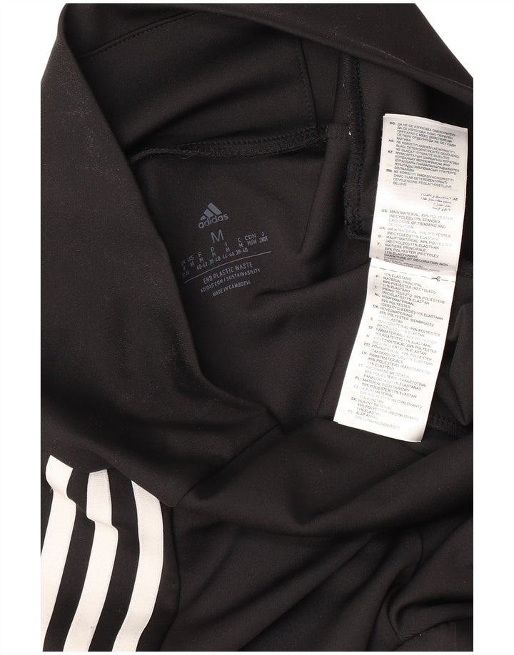 Adidas Damen Aeroready Leggings UK 12/14 Medium Schwarz Polyester