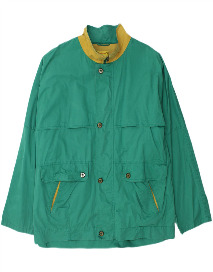 STEINBOCK Mens Utility Jacket UK 42 XL Green Vintage Steinbock and Second-Hand Steinbock from Messina Hembry 
