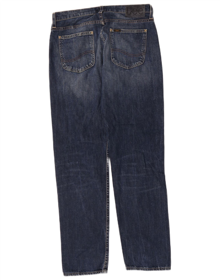 Lee Herren Chase Tapered Jeans W29 L31 Blaue Baumwolle