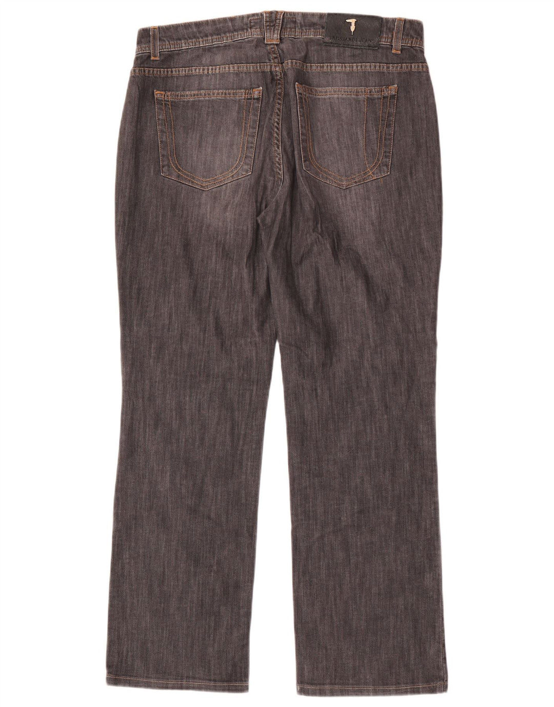 Trussardi Herren Straight Jeans W32 L29 Grau