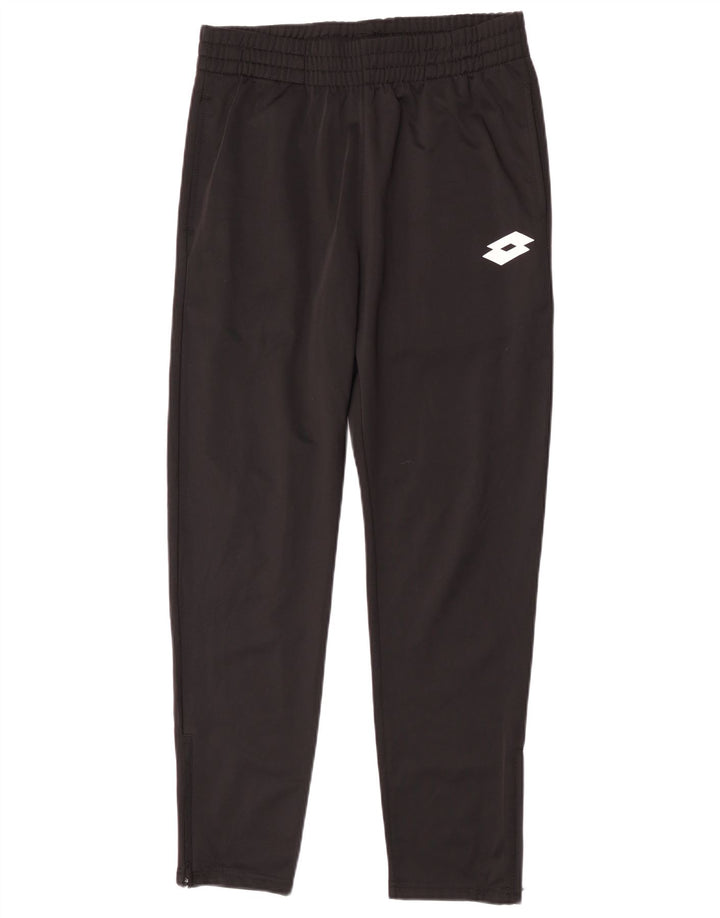 Lotto Herren-Trainingshose, Größe S, Schwarz, Polyester